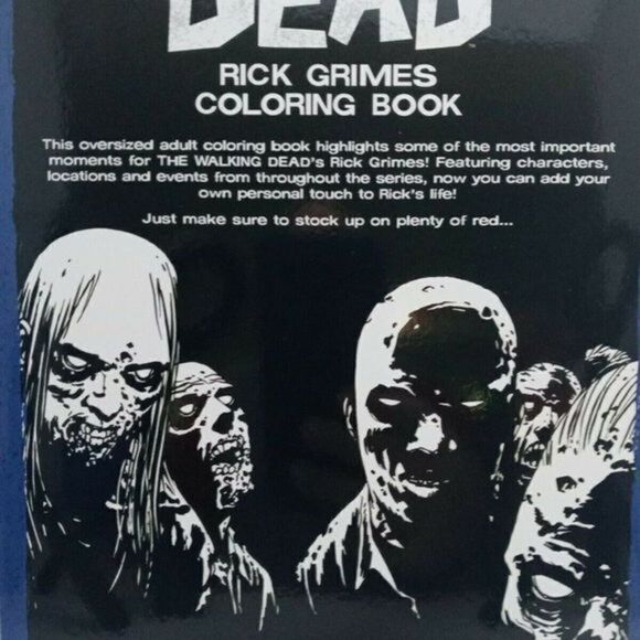 The Walking Dead:‎ Rick Grimes Adult Coloring Book - Picture 7 of 12